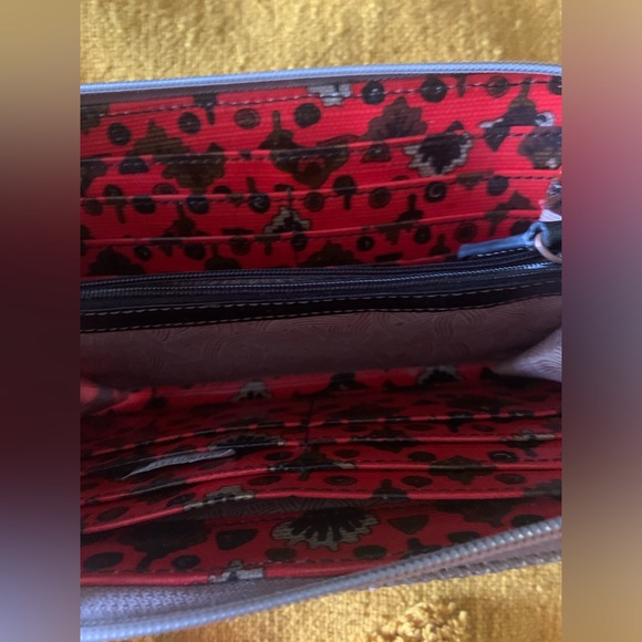 NWOT Saks Roots Wallet. - Picture 3 of 5
